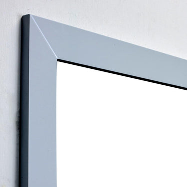 Eviva New York Bathroom Vanity Mirror Full Frame 30X30 Wall Mount Wall Mirror Eviva